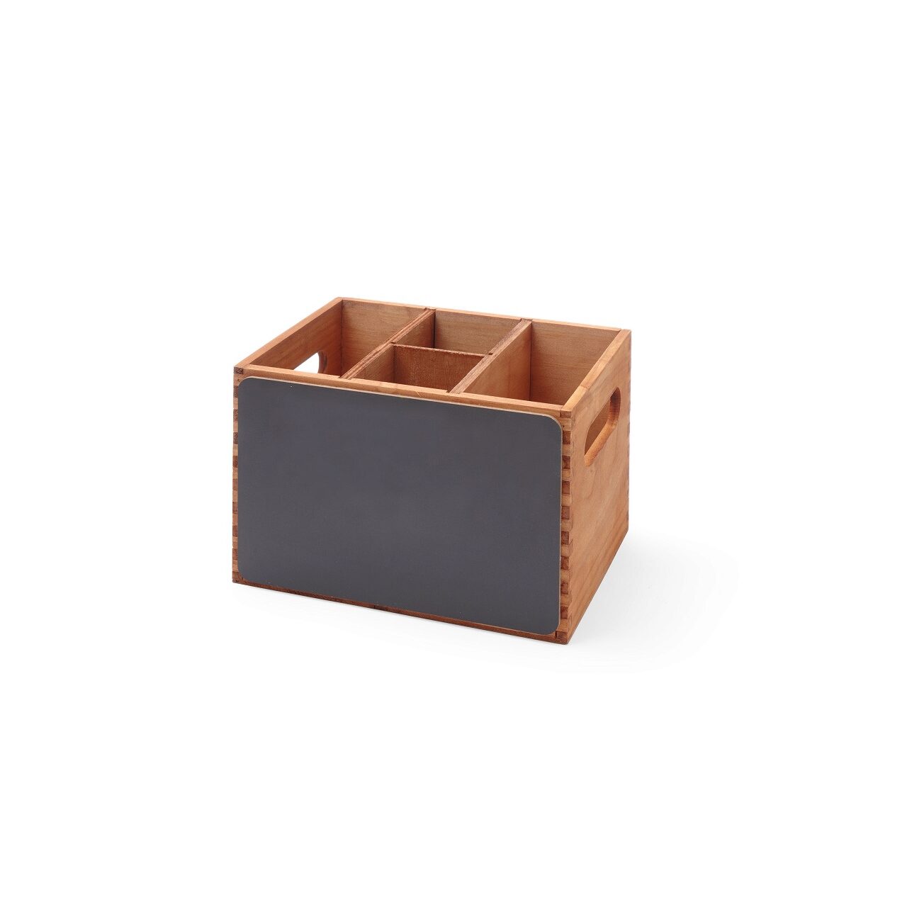 Suport tacamuri din lemn durabil cu tabla integrata 210x150x(H)150 mm Hendi - Image 2