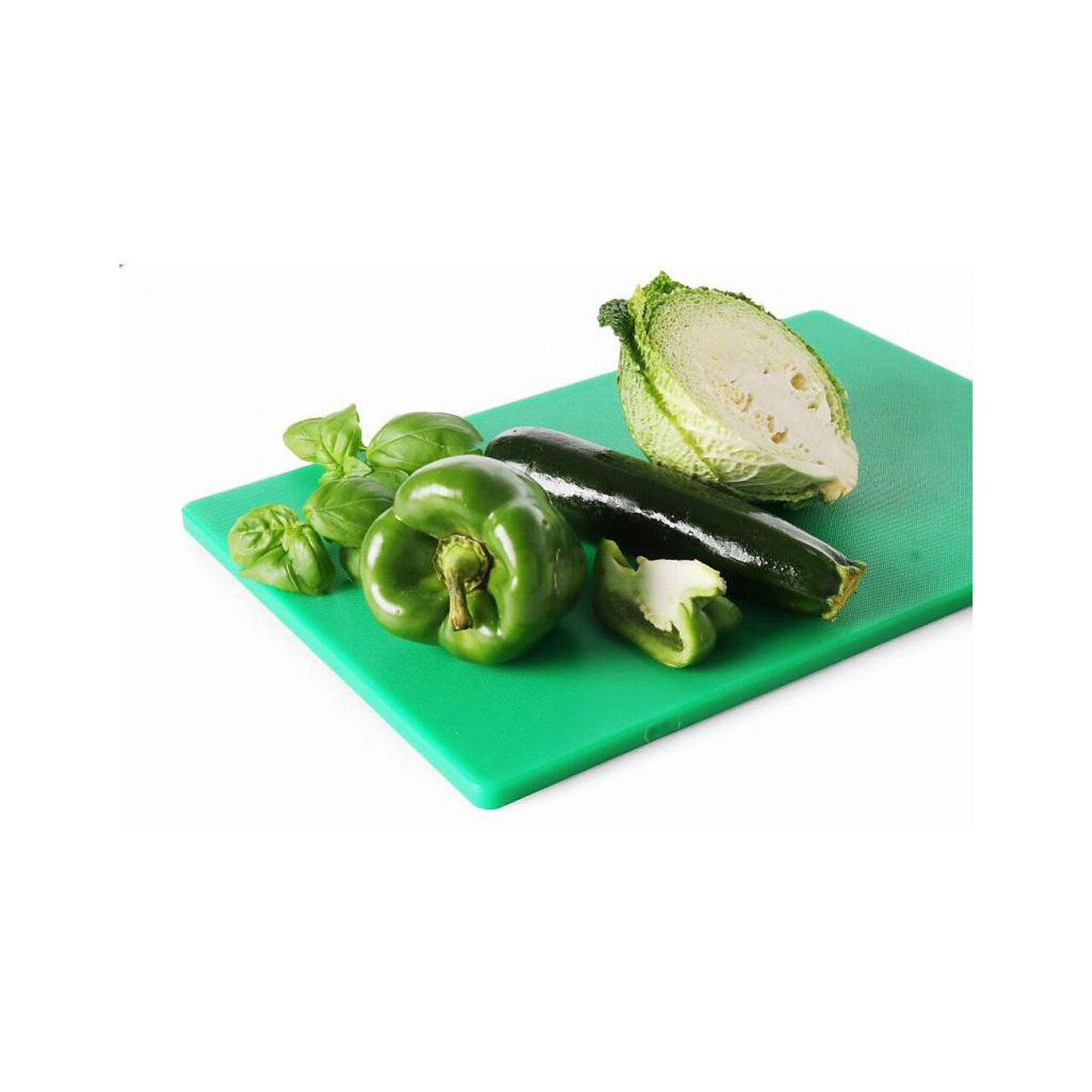 Tocator HACCP verde, 45x30x(H)1.2 cm, Hendi, din polietilena HDPE 500, potrivit si pentru uz profesional - Image 2