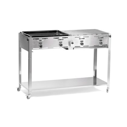 Gratar Master model Quattro 1270x525x(H)840mm 22Kw