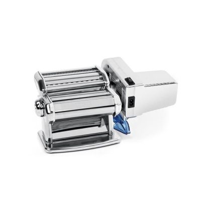 Aparat electric pentru paste Hendi Kitchen Line, 80 W,  fettuccine 6,5 mm/tagliatelle 2 mm, grosime reglabila aluat