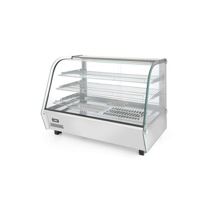 Vitrina profesionala calda cu 3 nivele, 120 litri interval temperatura 30-90 gr C, 1100 W, Hendi, 678x568x(H)686 mm