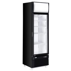 Vitrina frigorifica de prezentare interval temp. 2/10˚C, 240 W, corp inox, ARKTIC by Hendi, 578x605x(H)1980mm 254 Litri