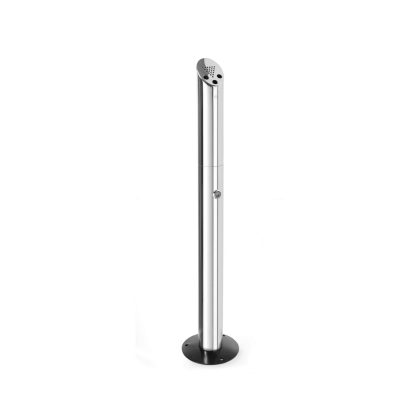 Scrumiera Hendi tip stalp, otel inoxidabil 18/8, 17x(H)92 cm