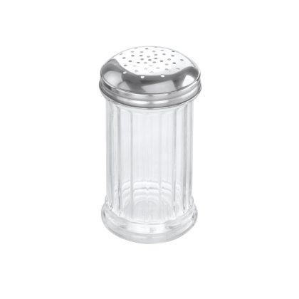 Set 6 dispensere/dozatoare pentru zahar pudra, sticla/inox, Hendi, 335 ml