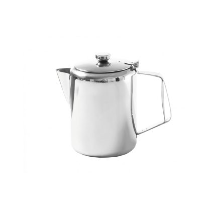 Ibric din inox pentru servire, Hendi, cu capac rabatabil, capacitate 0.6lt