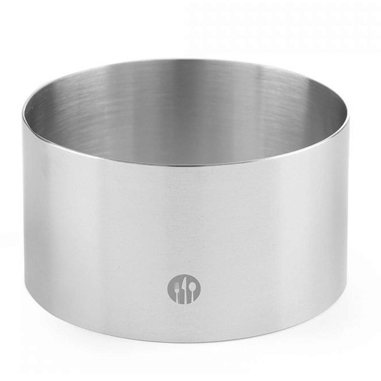 Forma rotunda din inox Hendi pentru pastiserie si cofetarie, 220x(H)50mm
