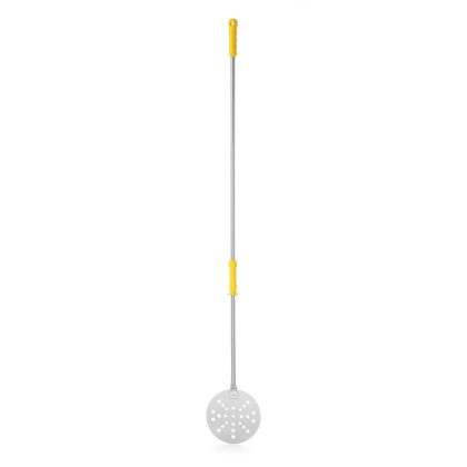 Paleta perforata pizza cu maner telescopic Inox Hendi 220(H)1700 mm