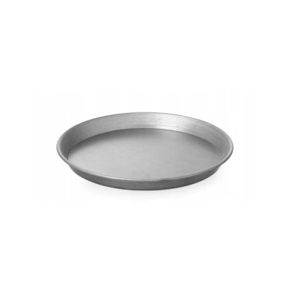 Tava pizza, diametru 260 mm, carbon acoperit cu aluminiu, Hendi, 260x25 mm