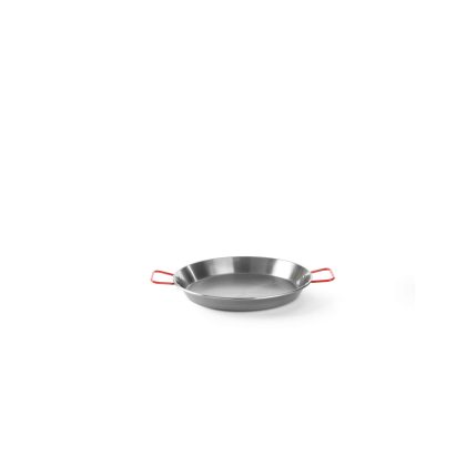 Tigaie Paella cu 2 manere ,60 cm diametru x 4 cm inaltime, din otel de inalta calitate, Hendi, pentru echipamente pe gaz