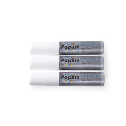 Set 3 Markere Hendi albe (15 mm) pentru tabla