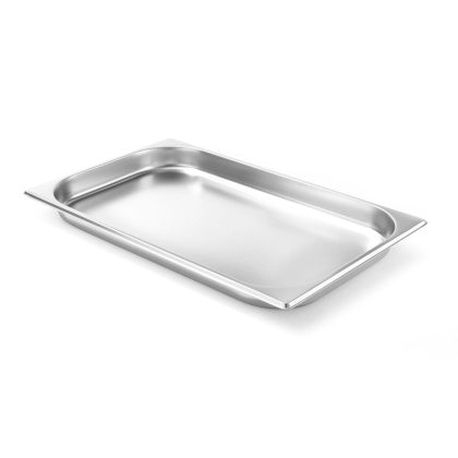 Tava Gastronorm GN 1/1, 40 mm, 5 lt , inox, gama Hendi Budget Line