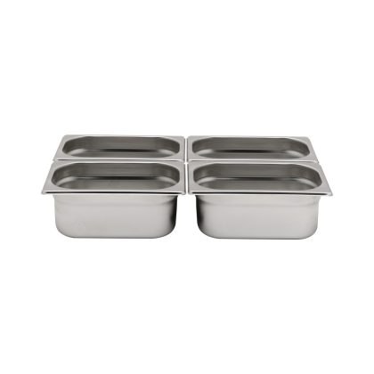 Tava Hendi Gastronorm GN 1/4 65 mm 1.8 lt - gama Profi Line, otel inoxidabil