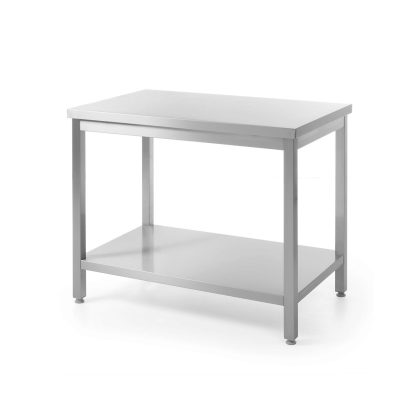 Masa de lucru centrala, cu raft, dimensiune 1200x600x850(h)mm