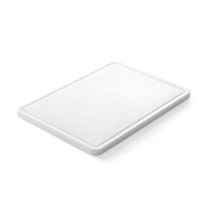 Tocator universal alb din polipropilena Hendi 355x250x(H)15mm