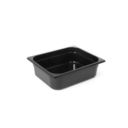 Tava Hendi Gastronorm GN 1/2 100 mm 6.5 lt - policarbonat negru