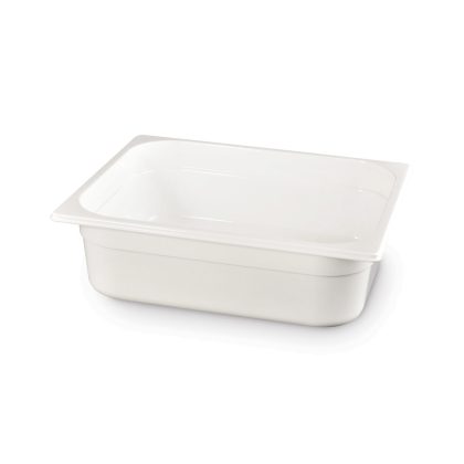 Tava profesionala Gastronorm 1/2 policarbonat alb, 4 litri, 65 mm inaltime, Hendi