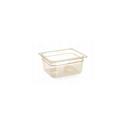 Tava gastronorm GN 1/2 din policarbonat, Hendi, 6.1 litri, 325x265x(H)100 mm, BPA free, rezistenta la temperaturi -40 pana la 150 C, rezistenta mare la impact