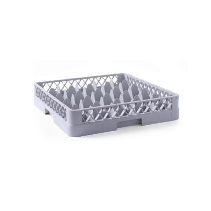 Cos universal pentru masina de spalat vase, polietilena, Gri Hendi 36 compartimente, 500x500x(H)104 mm