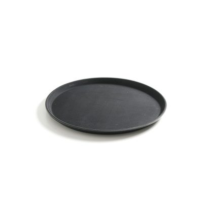 Tava servire rotunda 36 cm, polipropilena, suprafata cauciuc anti-alunecare, Hendi