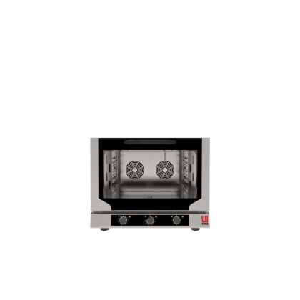 Cuptor electric, mixt cu aburi, control electromecanic, GN1/1, Tecknoeka, 6,4 kW/400 V, 784x752x(H)634 mm