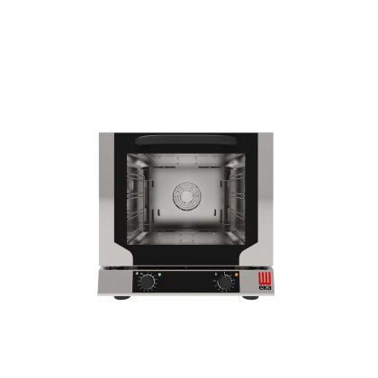 Cuptor cu convectie, control electromecanic, Tecknoeka, 3.1 kW/230 V, 590x709x(H)589 mm