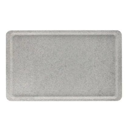 Tava poliester Versa cu margine plata, Cambro, culoare grafit,370x530mm