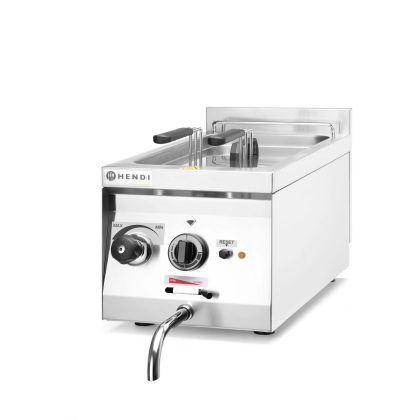 Aparat de gatit paste Hendi, capacitate 10L, cu scurgere, 230V/3500w, 330x600x(H)38mm