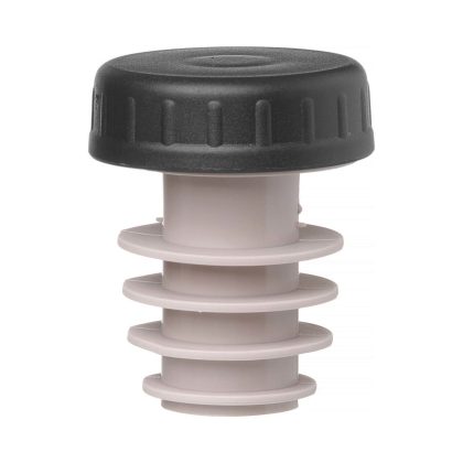 Dop cu capac negru, set de 6 buc.