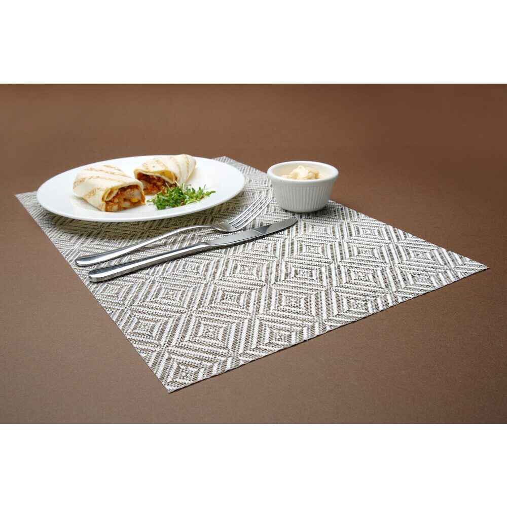 Suport anti alunecare pentru farfurie,Hendi, 450x300 mm,design 813,set de 6 buc