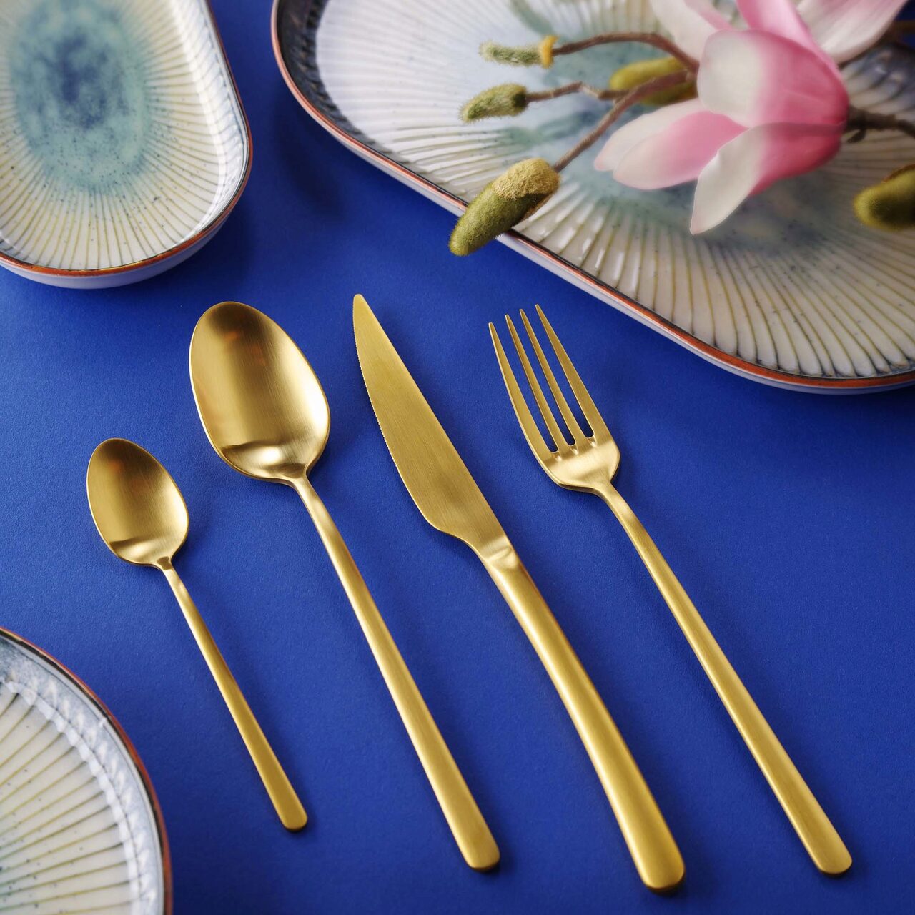 Furculiță de patiserie Amarone Gold, OVE, 153 mm - Image 7