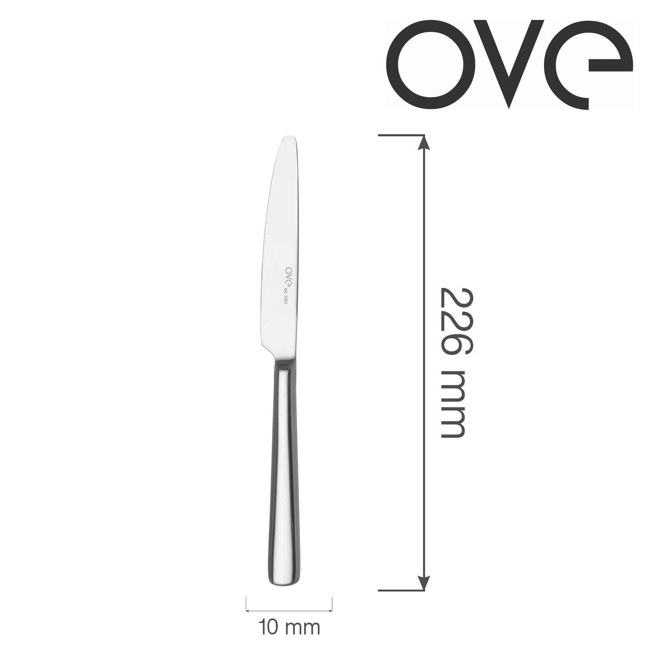 Cuțit de masă Adria, OVE, 226 mm - Image 11