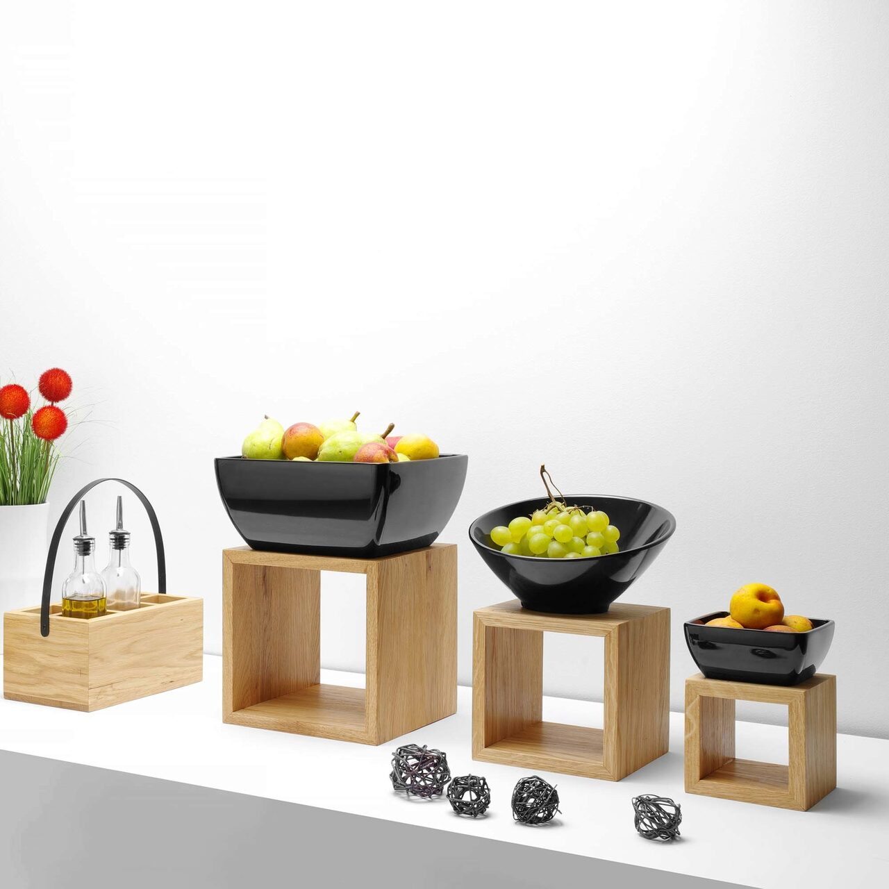 Suport pentru dispenser suc Medeira Black , Fine Dine - Image 4
