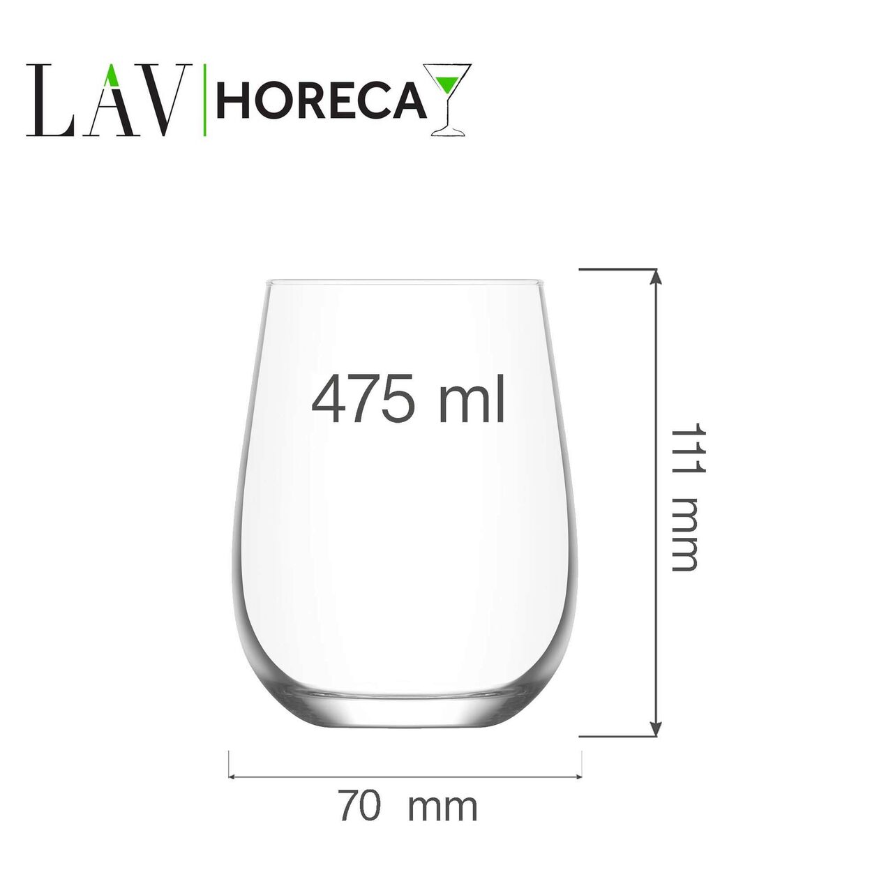 Pahar Paris, 475ml, LAV - Image 21
