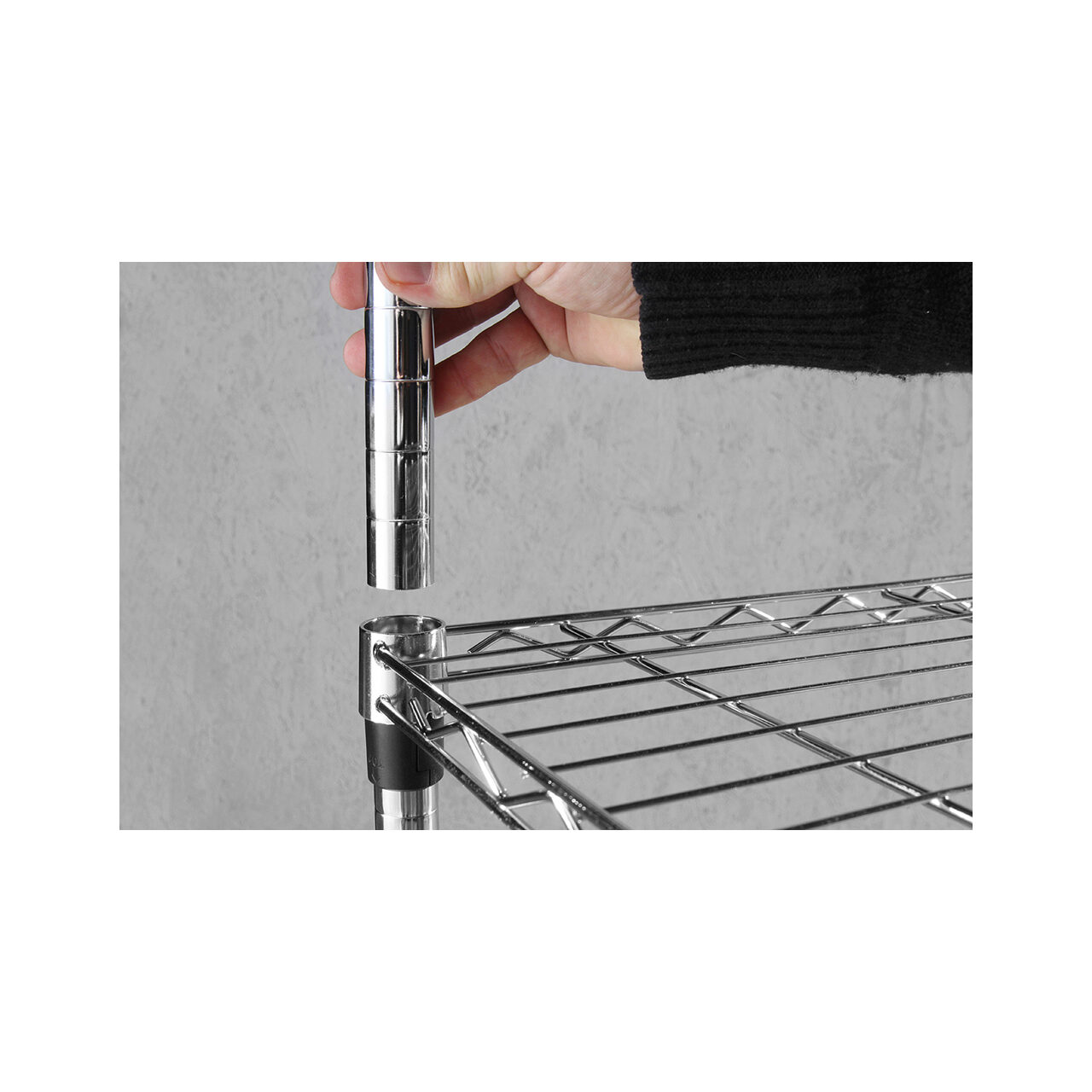 Raft depozitare cu 5 polite, 910x455x(H)1830 - Image 4
