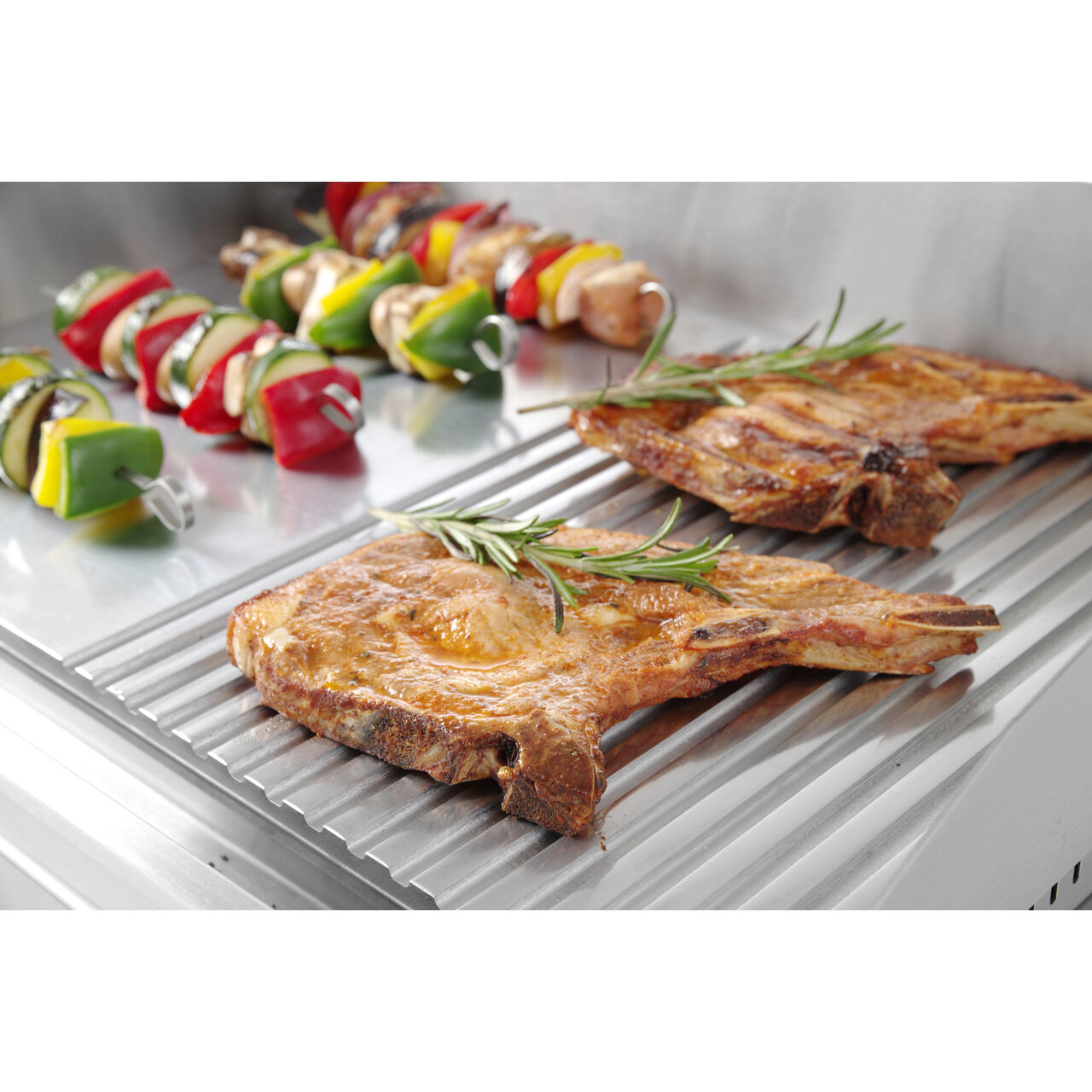 Gratar Profi Line 1/2 neted, 1/2 striat, 230V/2400W, 550x380x(H)240 mm - Image 7
