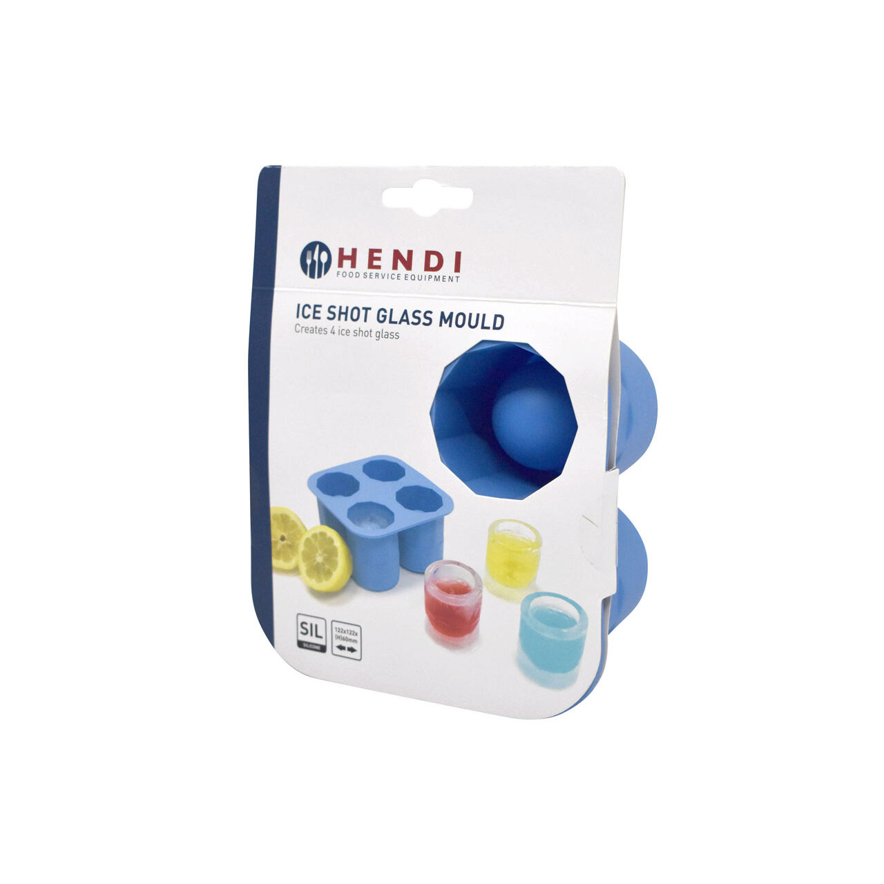 Forma cuburi de gheata, din silicon durabil, Hendi, 12.2x12.2x(H)6 cm, potrivita si pentru uz profesional - Image 2