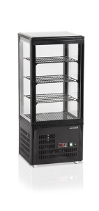 Display Cooler Tefcold Upd80-Black