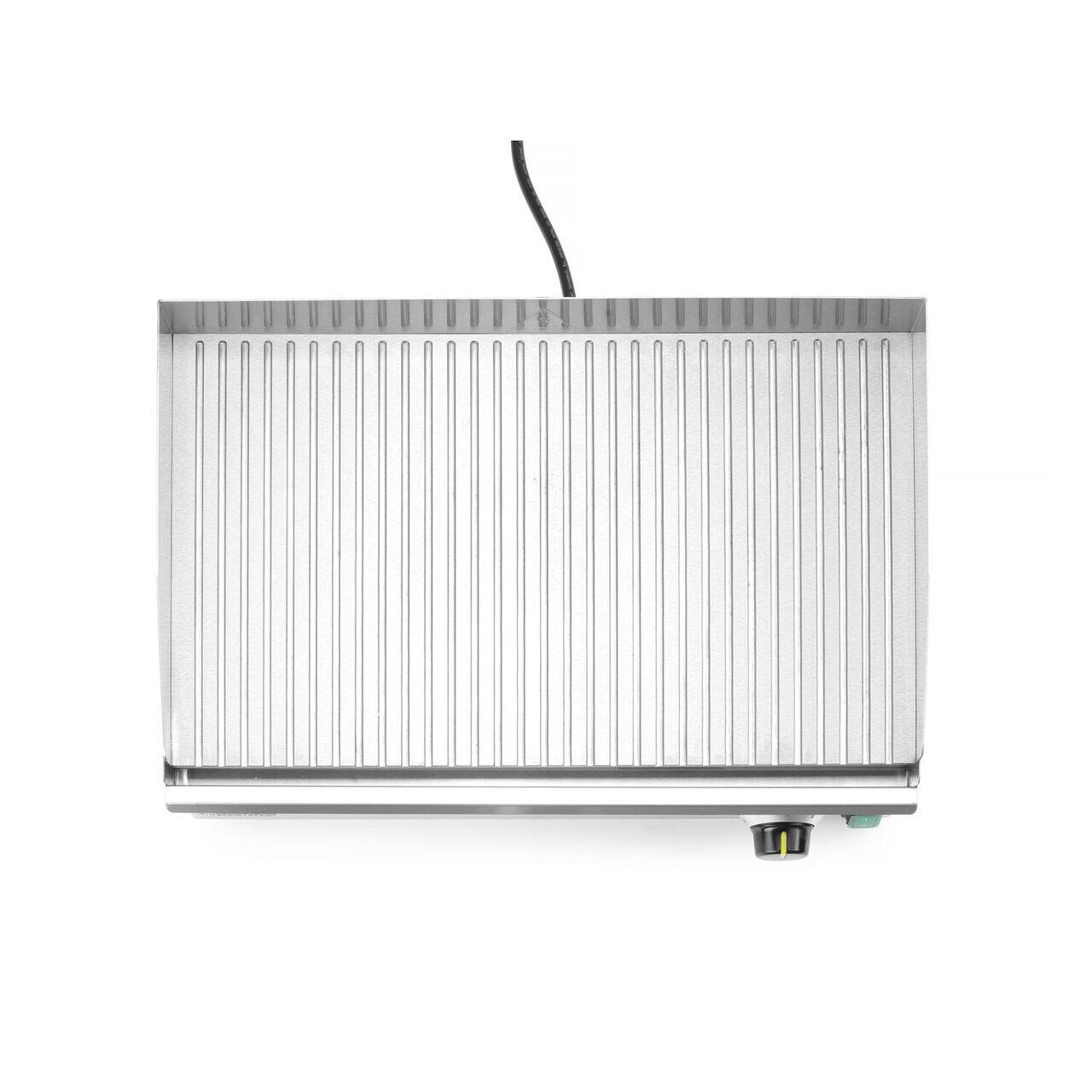 Grill striat, Kitchen Line, 220-240V/2400W, 527x404x(H)233mm - Image 2
