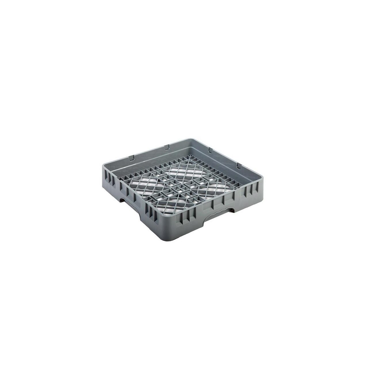 Cos pentru masina de spalat vase, 1 compartiment, Gri 500x500x(H)45 mm Amerbox - Image 3