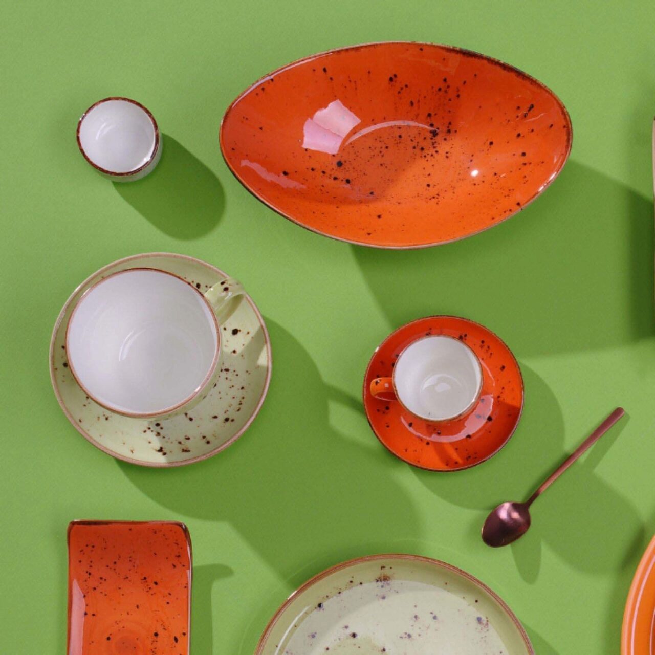 Farfurie Cappuccino Olive 160 mm Fine Dine - Image 18