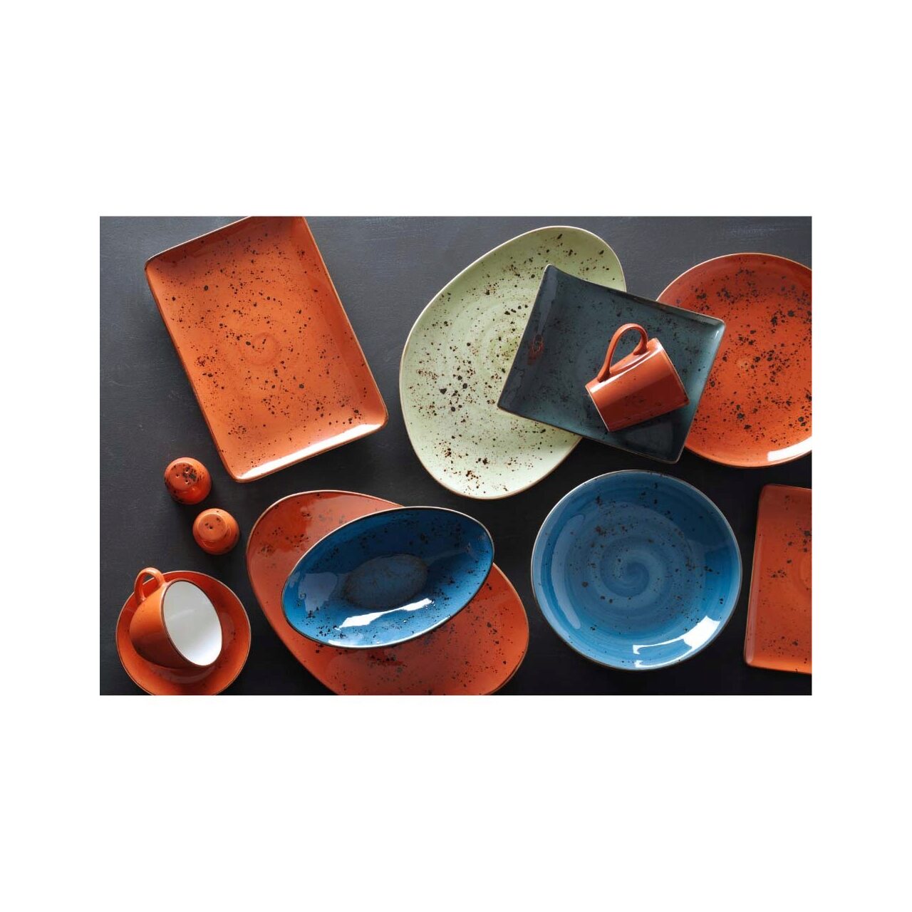 Farfurie de servire Iris 215x120 mm Fine Dine - Image 7