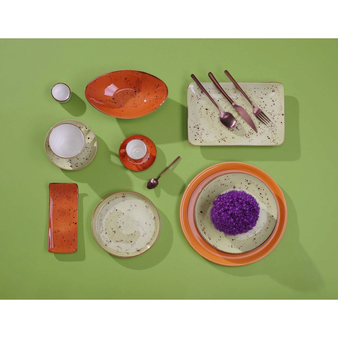 Farfurie de servire Dahlia, 215x180 mm Fine Dine - Image 15