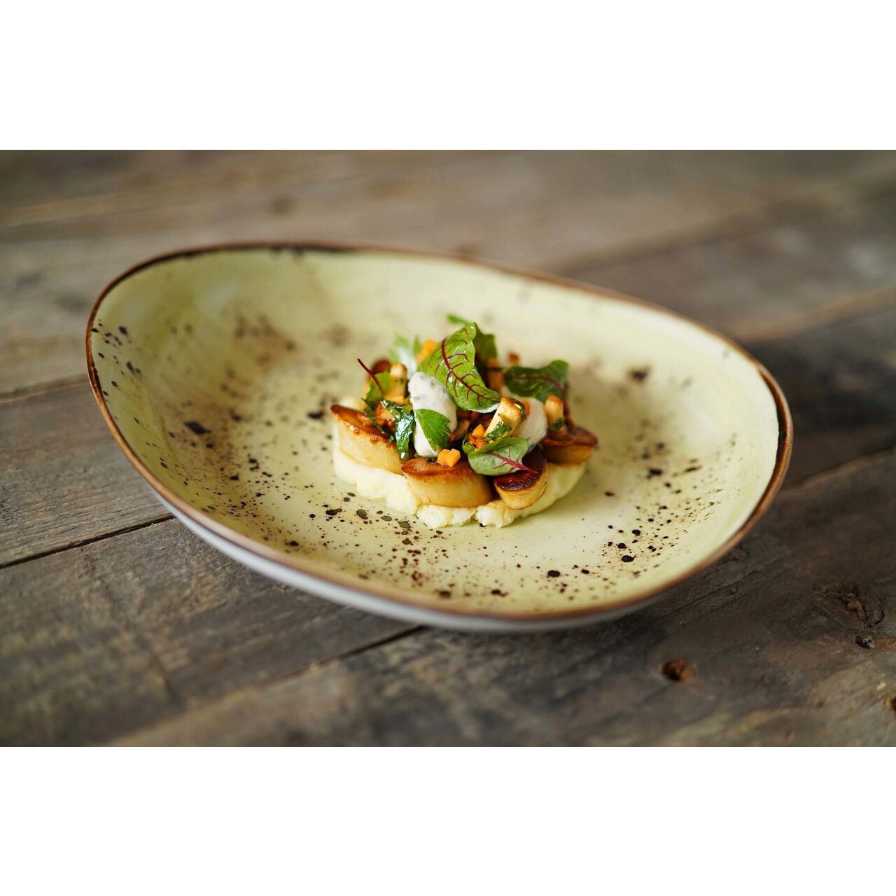 Farfurie de servire Olive 215x90 mm Fine Dine - Image 16