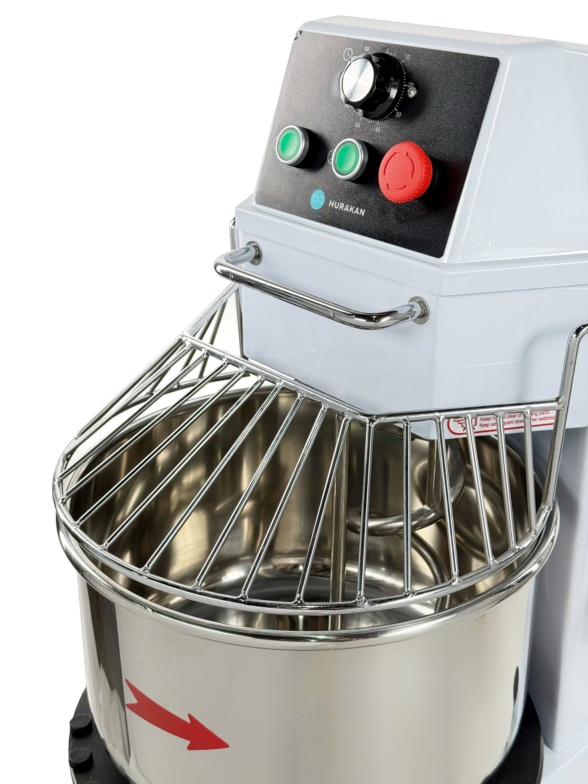 Spiral Mixer With Removable Bowl Hurakan Hkn-20Cn2V - Image 4