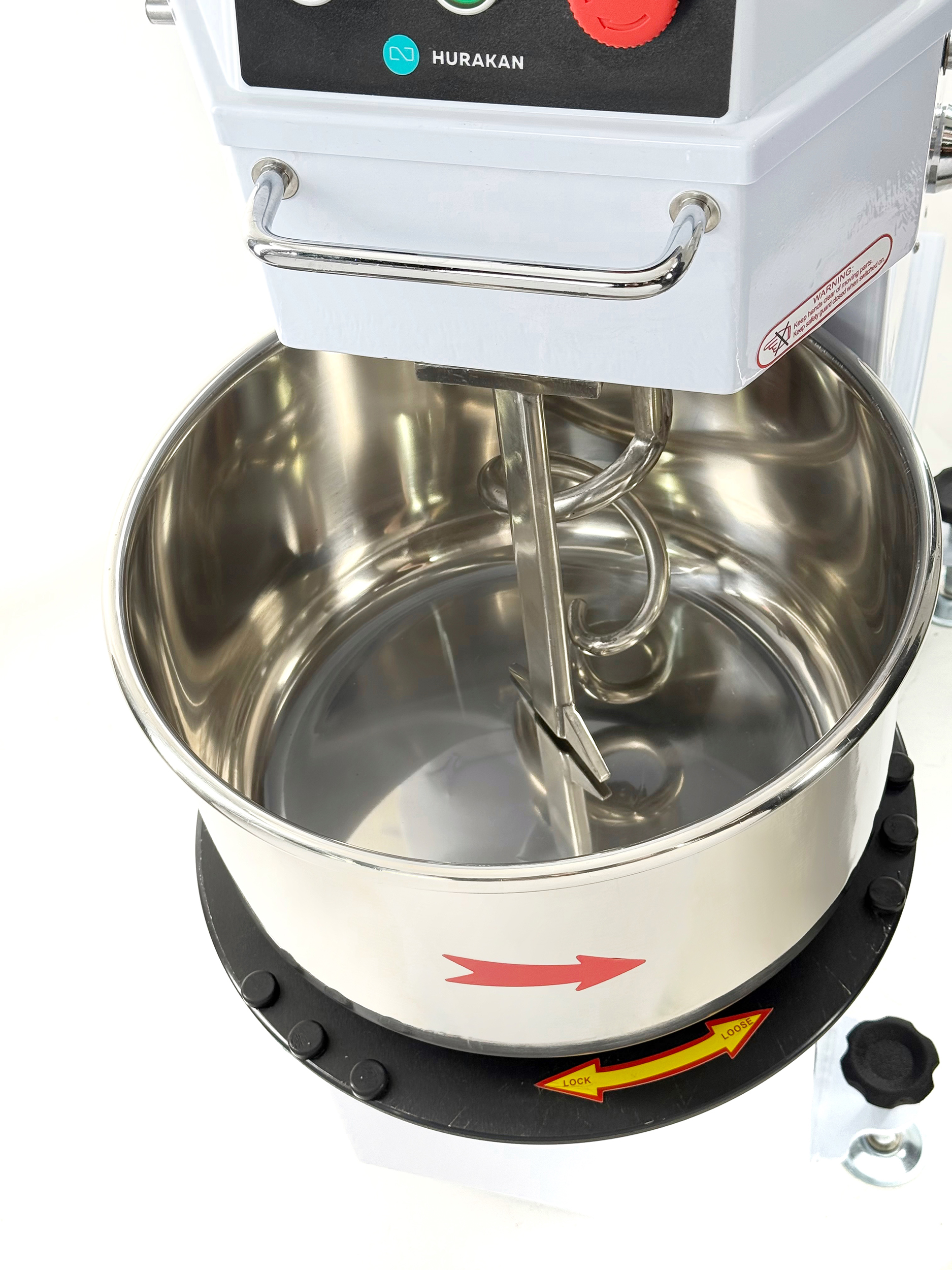Spiral Mixer With Removable Bowl Hurakan Hkn-20Cn2V - Image 5