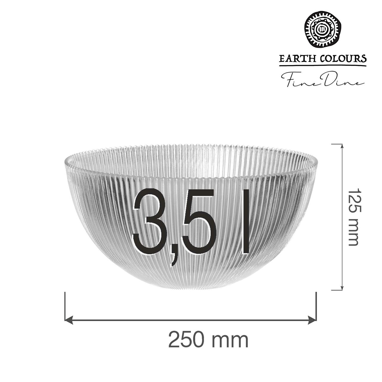 Bol bufet Aura, 250mm, 3.5l Fine Dine - Image 10