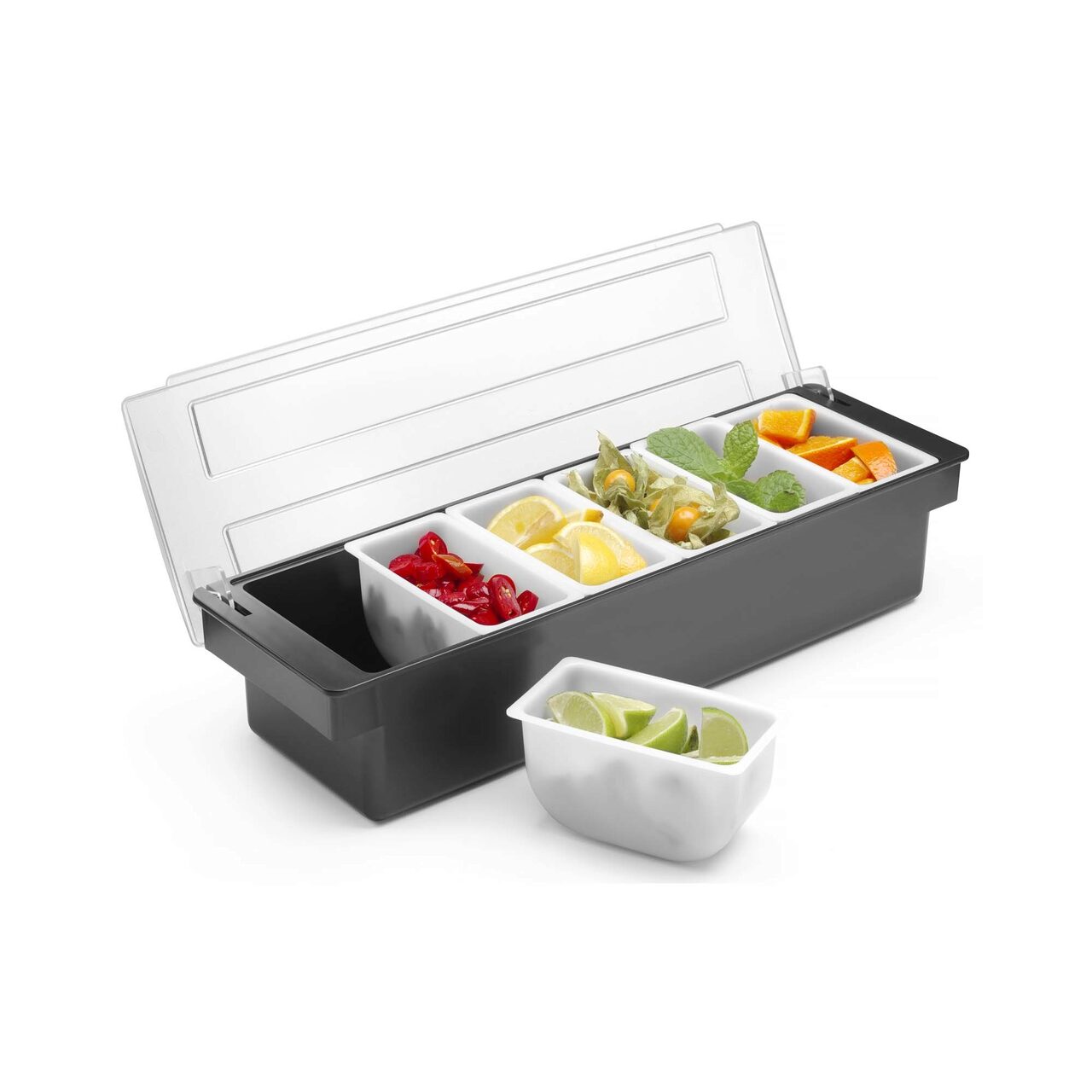 Cutie pentru ingrediente Hendi, 6 recipiente 480x150x(H)100mm - Image 8