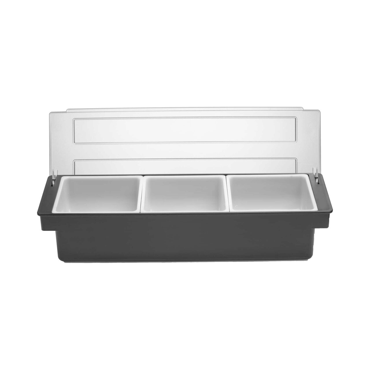 Cutie pentru ingrediente Hendi - 3 recipiente, 480x150x(H)100 mm - Image 2