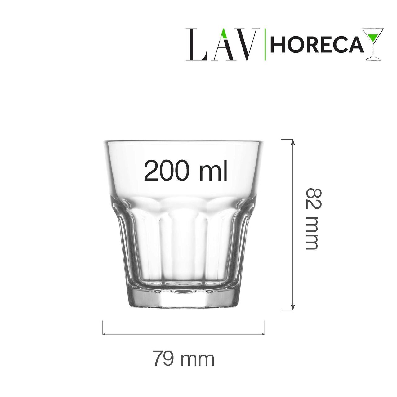 Pahar tip lowball pentru apă Amsterdam, 200 ml, LAV - Image 14