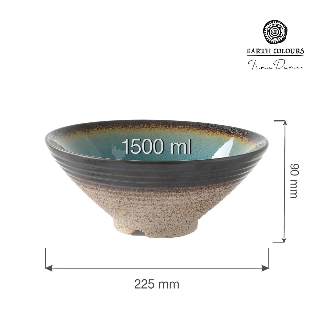 Bol Conic Fine Dine, Lazur ø225x(H)90 mm - Image 15